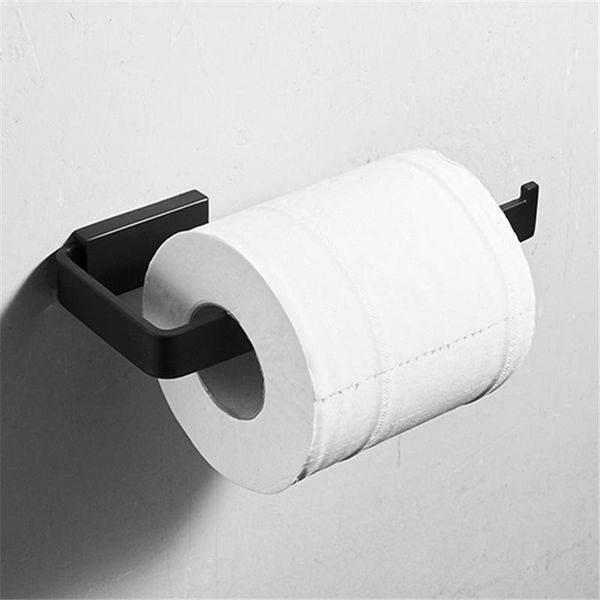 

black & gold stainless steel toilet paper holder wall mount roll towel hanger bathroom accessorie holders
