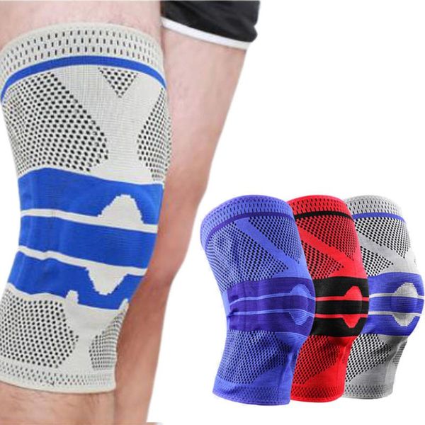 

elbow & knee pads 1pcs compression tight-fitting prevent basketball weightlifting sports men and women support straps, Black;gray