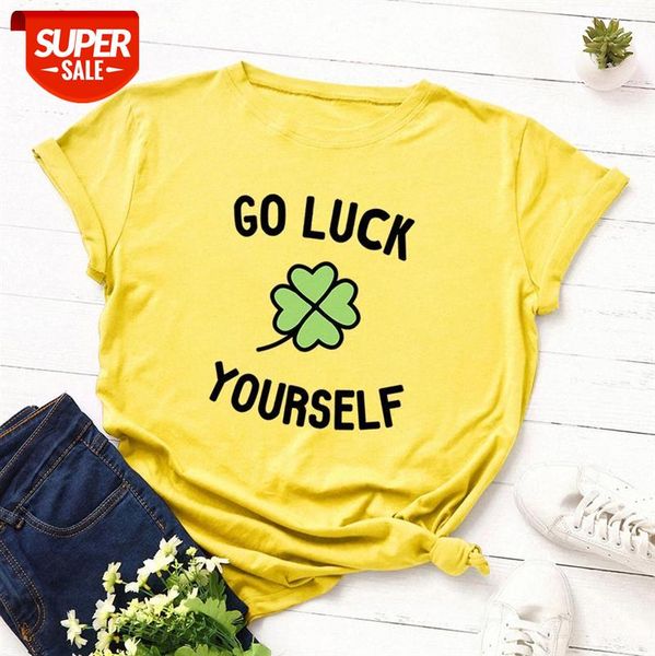 

women's loose round neck short-sleeved cotton t-shirt t46 #yg0b, White