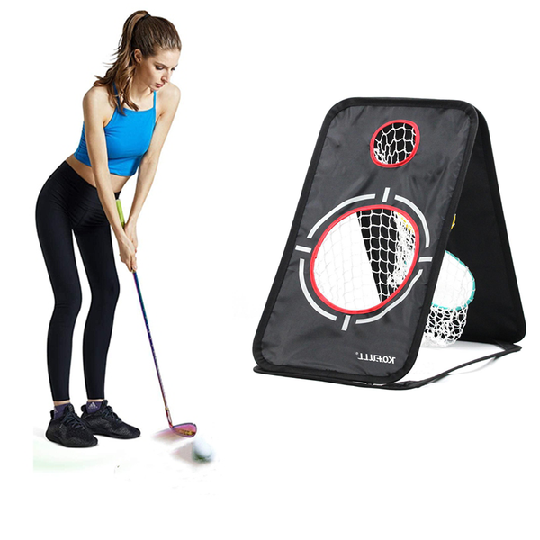 

golf training aids chipping net tent nylon portable practice mesh hitting pitching cages indoor outdoor backyard equipment