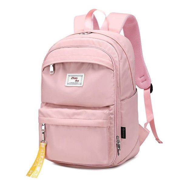 

backpack nylon female 2021 fashion college student bags large capacity computer travel students
