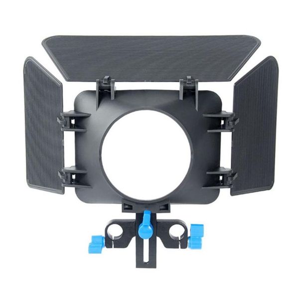 

matte box camera shade for 15mm rail rod follow focus rig cage lighting & studio accessories