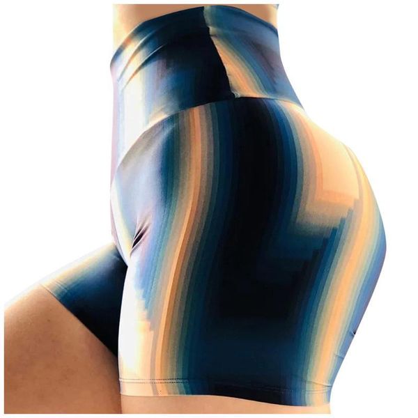 

women's leggings stretch push up ladies'printed high-waist hip underpants running fitness yoga shorts fashion pants w9cv, Black