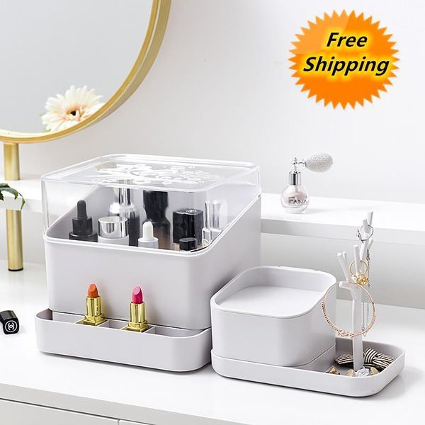 

makeup organizer box,cosmetic for lipstick,jewelry holder necklace\earring\watch\facial mask storage , arrival boxes & bins1