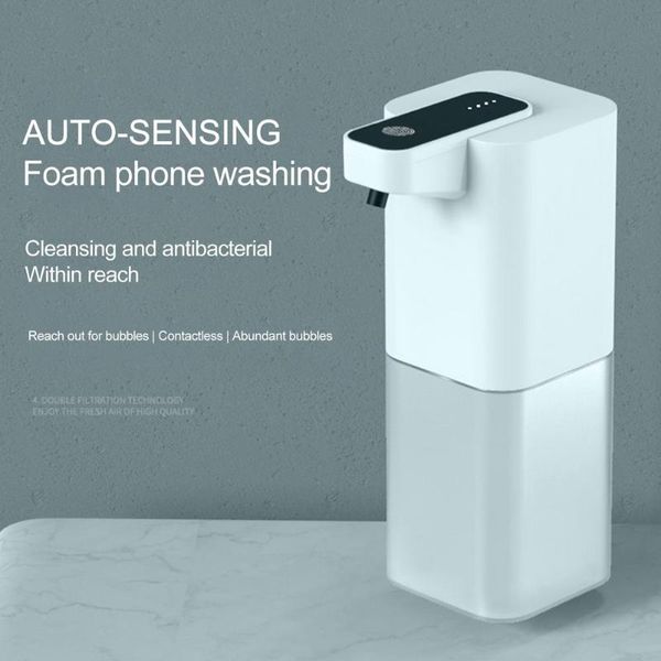

bath accessory set automatic touchless soap dispenser hands liquid smart sensor pump