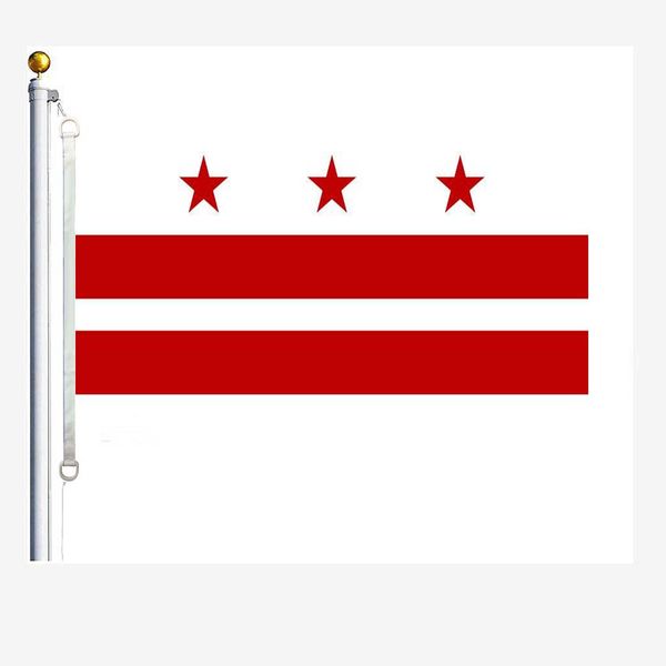 

district of columbia flags 90 x 150 cm, 100 % polyester, digitaldruck