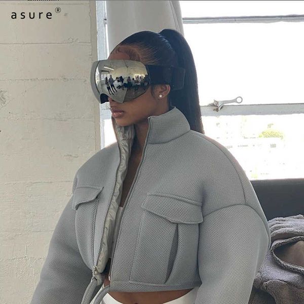 

woman winter thermal jackets with zipper women's quilted heated coats female padded clothes femme ladies clothing k20l10517 210712, Black;brown