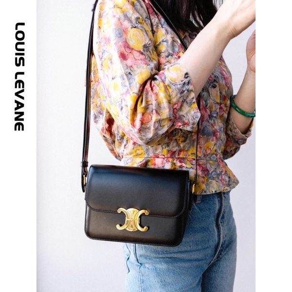 

70% factory store anna lisa's same arc de butterfly buckle box tofu leather single shoulder diagonal cross fashion bag