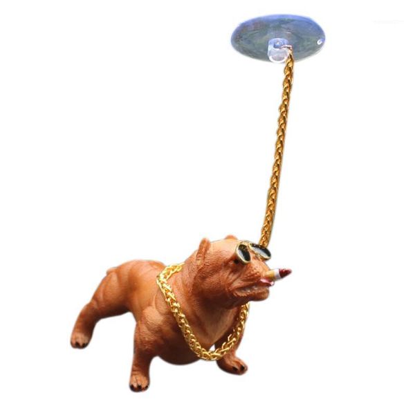 

car dog decoration creative personality high grade interior fashion simulation ornaments1