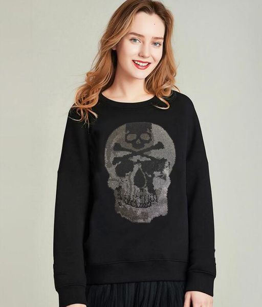 

women's knits & tees diamond stone hoodies woman streetwear 2021 sweatshirt designer, White