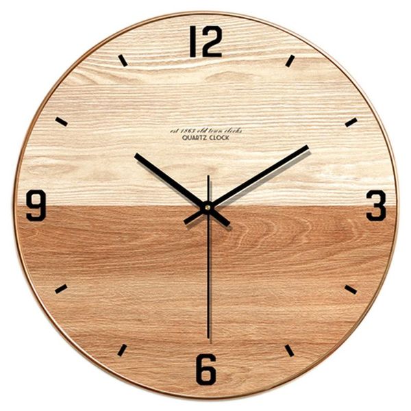 

wall clocks silent clock living room modern minimalist atmosphere home bedroom fashion round creative quartz