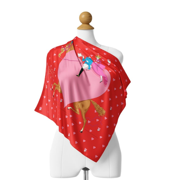 

scarves luxurytwill scarf 53*53cm silk headband for women heart design hair female square wraps small lady gift, Blue;gray