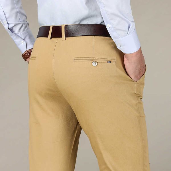 

jeans spring and trend versatile casual straight slim fit cotton men's pants autumn, Blue