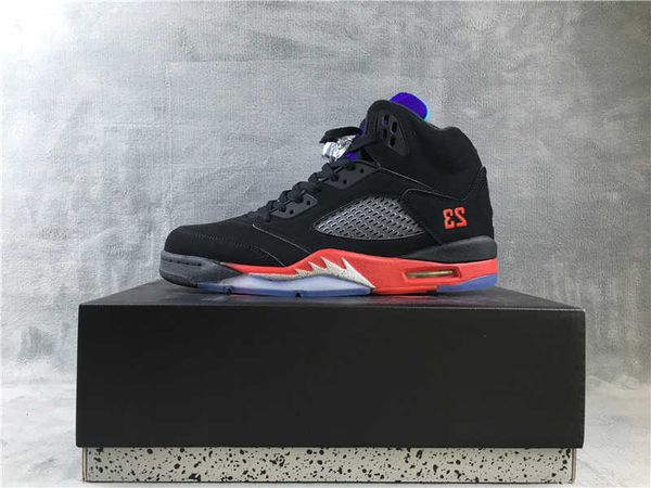 

3 black red purple basketball shoes 5s mens jumpman 5 fashion sneakers45j8