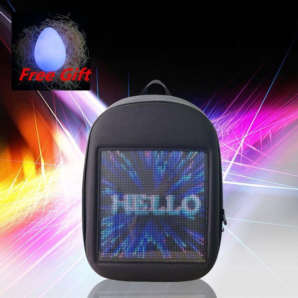 

dynamic backpack highlights personality and leads fashion led panel lights