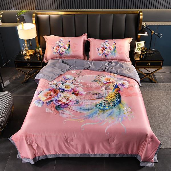 

comforters & sets summer four-piece quilt, cool washable air-conditioning quilt