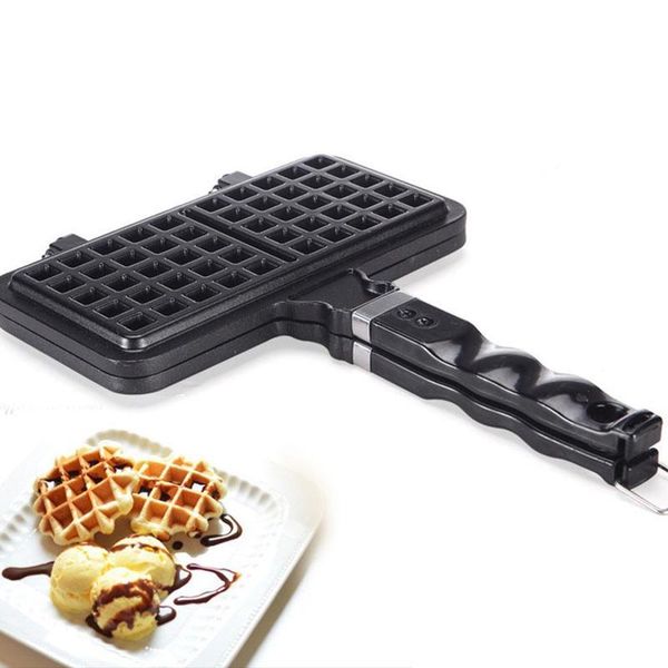 

baking moulds 1pcs diy waffle maker machine non-stick metal pan cake oven fish-shaped heat-resistant breakfast household kitchen tools