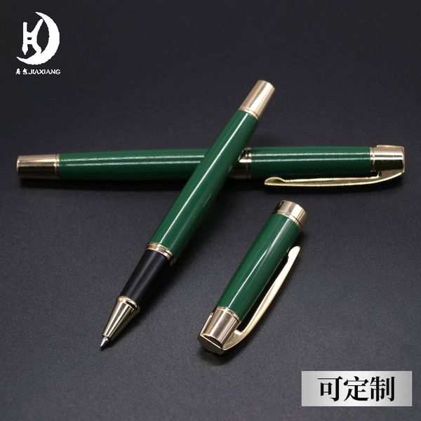 

fountain pen advertising gift cap pulling signing can be used as business metal