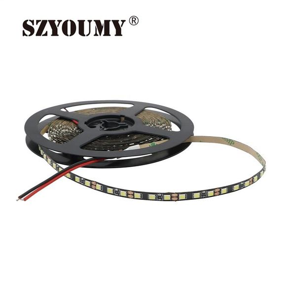 

5mm black pcb 2835 smd led strip light 5m 120led/m not waterproof flexible ribbon tape lamp for home lighting strips