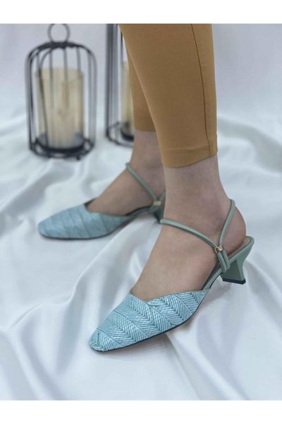 

sandals mesh open toe 911-green, Black
