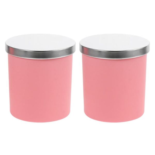

candles 1 set of practical diy candle cups glass with lid