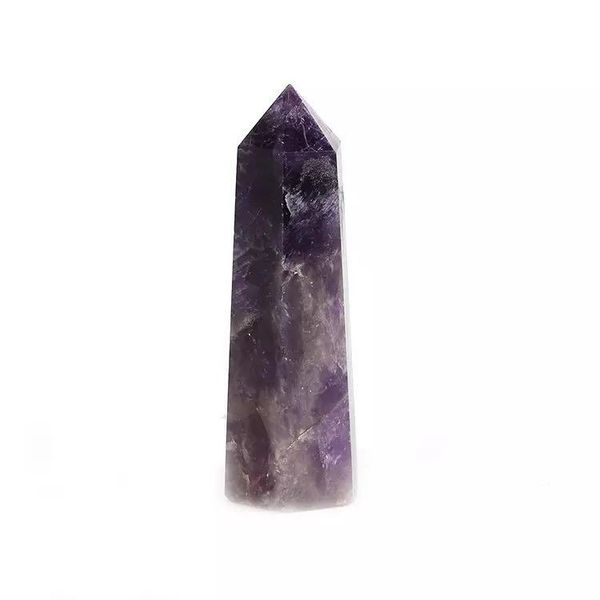 

decorative objects & figurines mokagy natural amethyst quartz crystal stone point ornaments 60mm-70mm 1pc