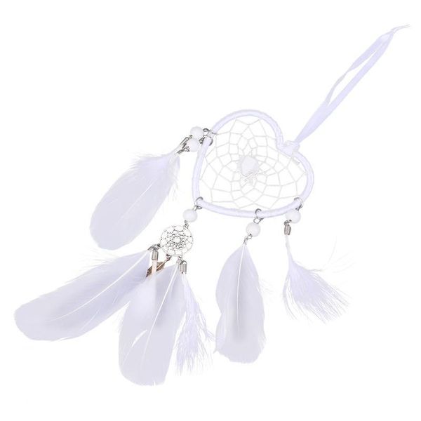 

decorative objects & figurines heart shaped dream catcher hanging pendant creative decoration home indoor ornaments for bedroom living room