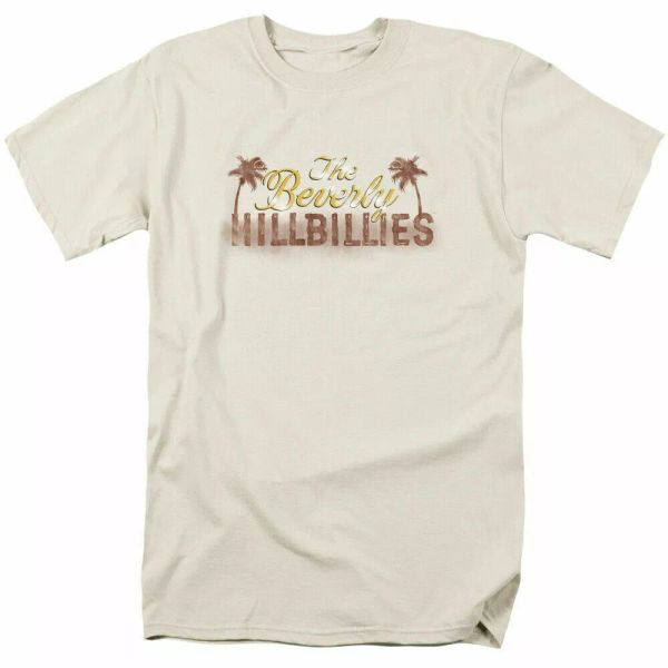 

the beverly hillbillies dirty billies t shirt mens licensed classic tv cream, White;black