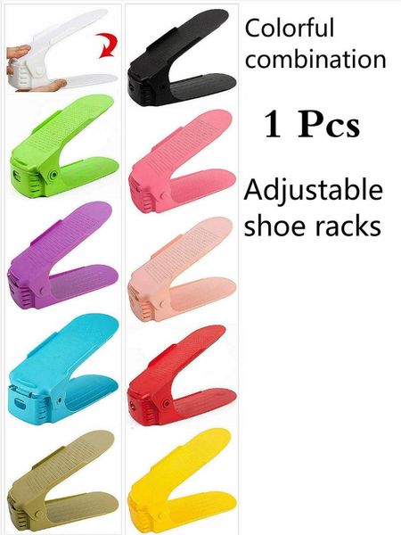 

clothing & wardrobe storage 1pc shoe rack double organizer modern cleaning cabinet shoes organizers convenient rangement stand shelf