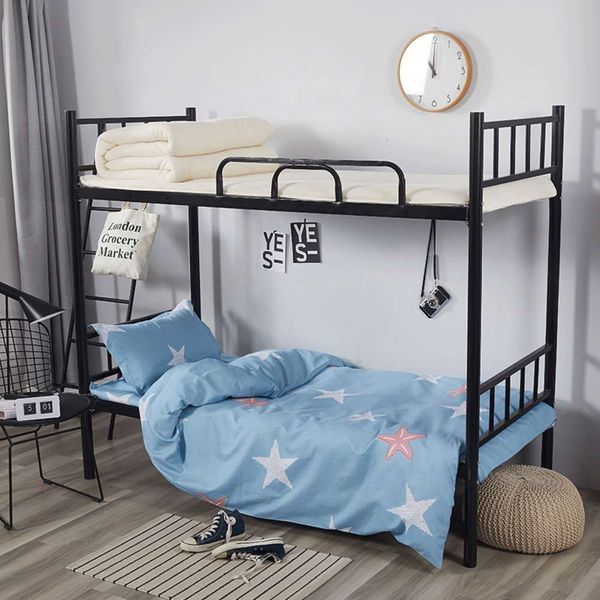 

bed linings dormitory three piece set school dormitory bedding sheet simple printing single bed