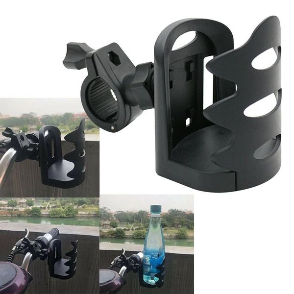 

water bottles & cages universal adjustable cup holder bottle stroller bracket drink cage for mountain bike bicycle motorcycle children
