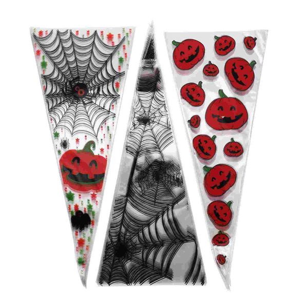 

gift wrap 300pcs string-sealing triangle bags candy packing for