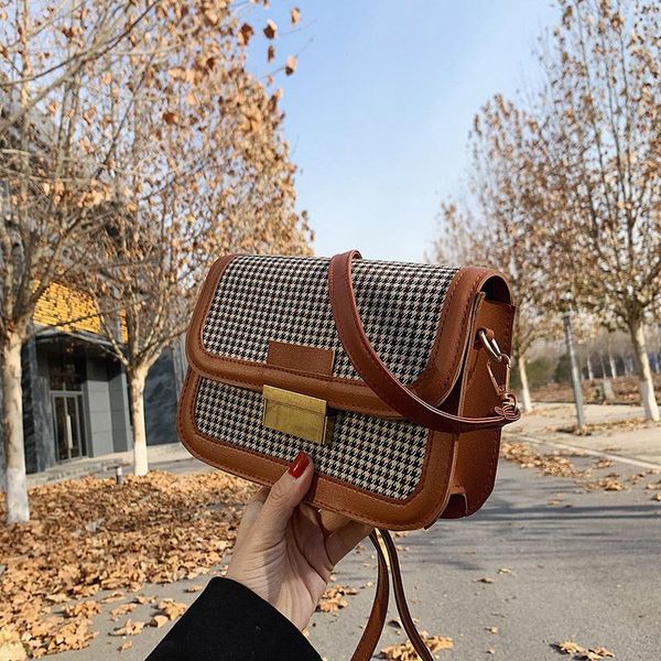 

evening bags luxury women shopping coffee shoulder bag lady fashion leather chains brown messenger handbag small square
