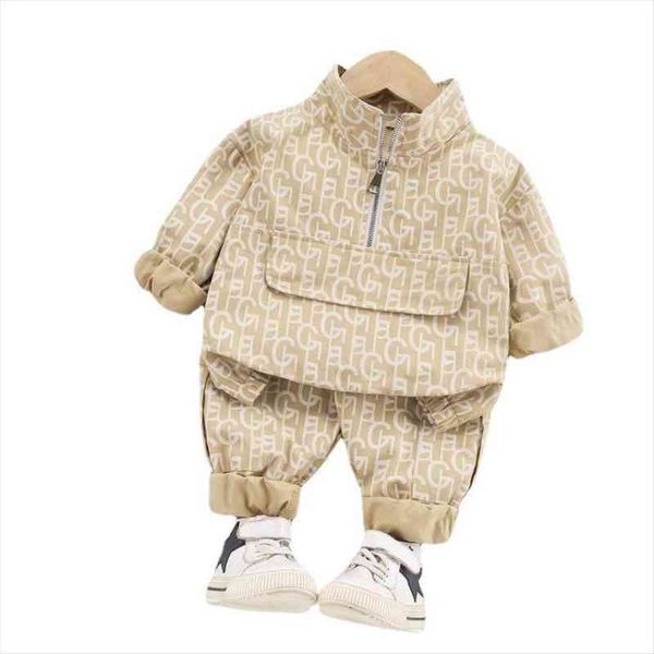 

kids toddler fashion clothing spring autumn baby boys girls t shirt pants 2pcs sets children clothes infant cotton tracksuit, White