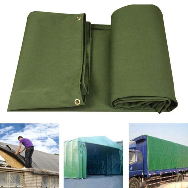 

shade canvas tarp cover with eyelets for boat anti scratch wear resistant sunshade tarpaulin heavy duty shelter outdoor waterproof