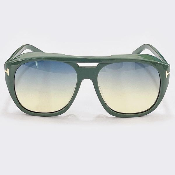 

sunglasses 2021 fashion square gradient women designer sun glasses clear uv400 gafas, White;black