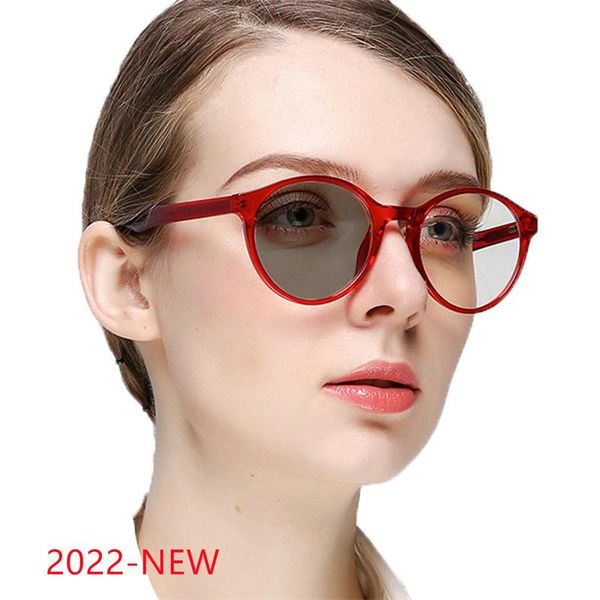 

sunglasses frames fashion optical glasses frame ladies vintage round prescription eyeglasses women retro myopia pochromic eyewear fml, Silver