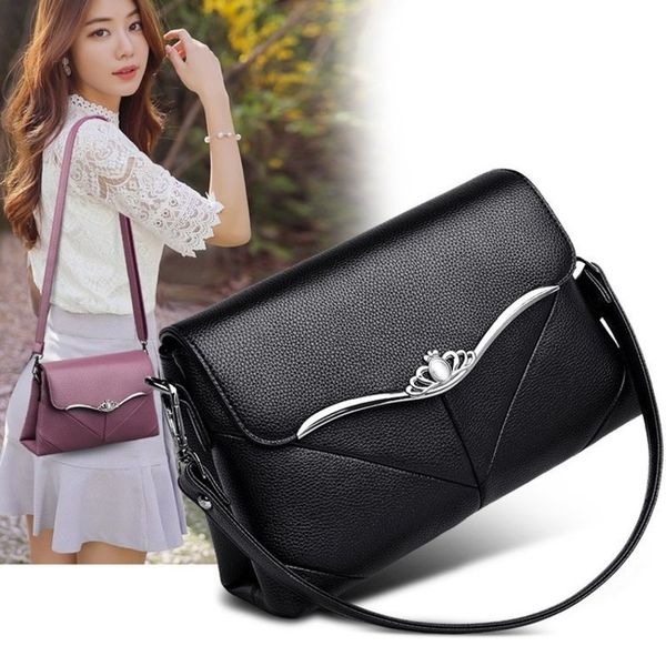 

messenger bags messenger bags2021 summer women's versatile shoulder fashion straddle small square soft leather hand bag