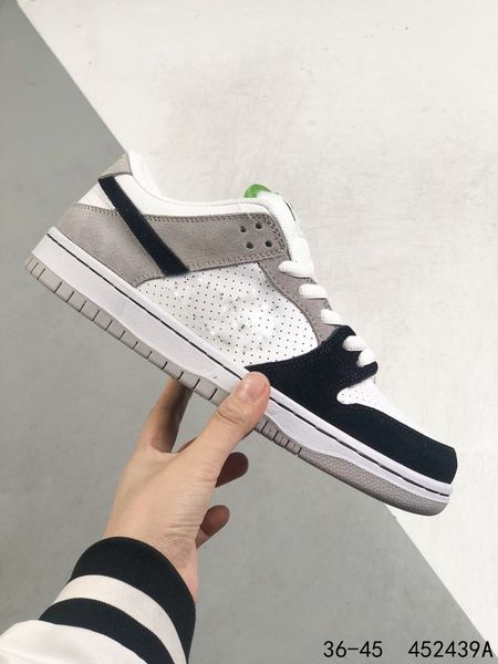 

(with box)2021 low chlorophyll running shoes men women medium grey white chlorophyll black sports sneaker