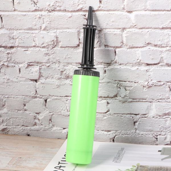 

bike pumps balloon inflator manual inflatable hand push air pump for swimming ring balls (pattern and color is random)