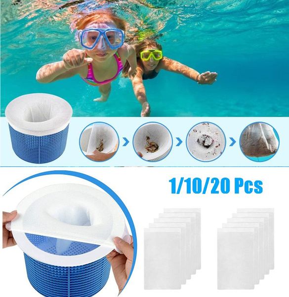 

pool & accessories 30 pcs skimmer socks filter basket cleaner save pumps filters baskets and skimmers for in-ground above ground pools