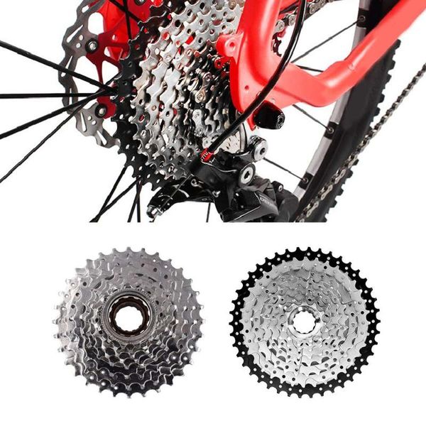 

bike derailleurs gear mountain cassette flywheel transmission chrome-molybdenum stee