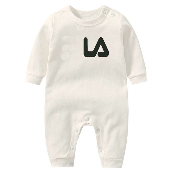 Einzelhandel mit karierten Stramplern aus Baumwolle für Neugeborene, lange Ärmel, einteilige Onesies, Bodysuit-Overalls, Kinder-Boutique-Kleidung