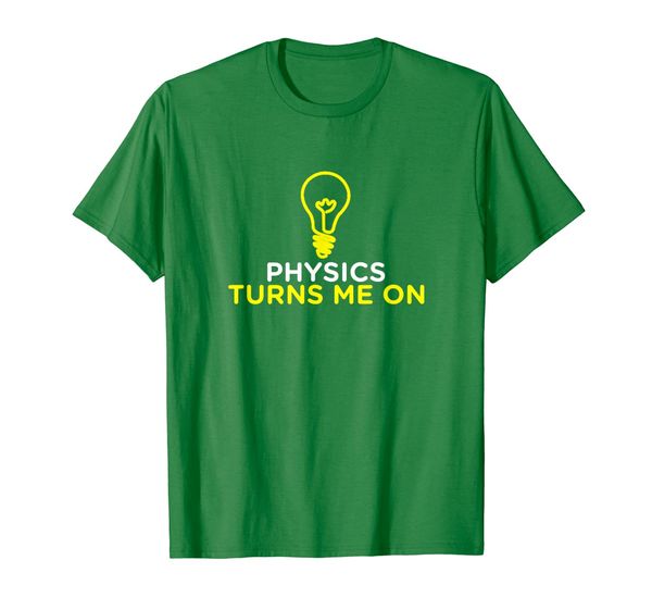 

physics can turn an engineer's mood on t-shirt, White;black