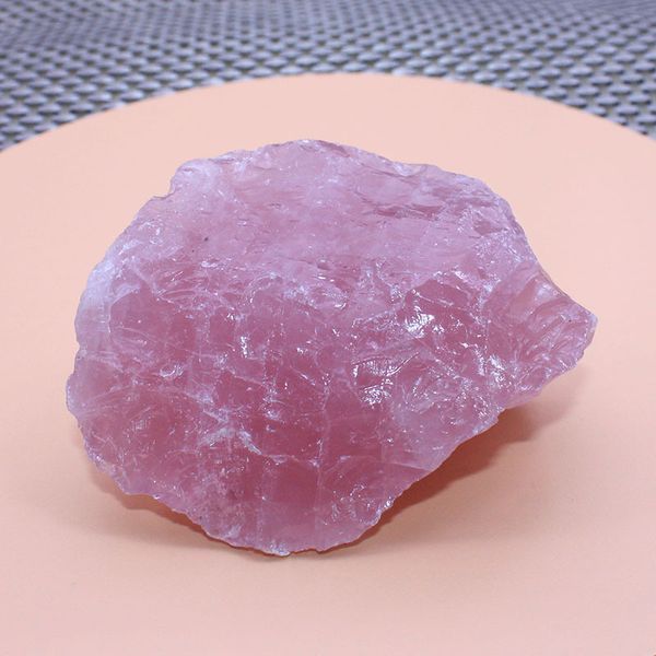 Polvere di cristallo originale ornamento di pietra grande minerale materia prima viola rosa energia