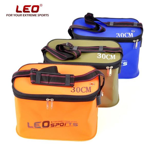 

folding bucket fish wear outdoor portable wear-resisting fishing foldable bag water tank with handle accessories