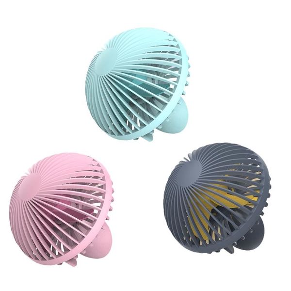 

electric fans creative usb handheld fan mini mushroom-shaped deskoffice silent ultra-quiet portable small but powerful