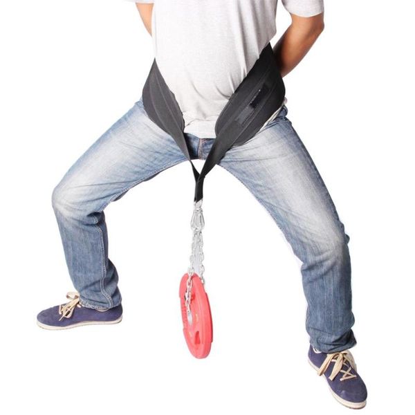 

chinning weight-bearing belt dumbbell with chains waist for wholesale and kylin sport support, Black;gray