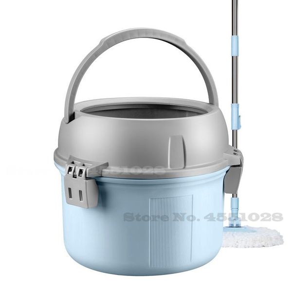

buckets hand-mop with bucket home rotating universal rod single barrel automatic drowning lazy mopping artifact