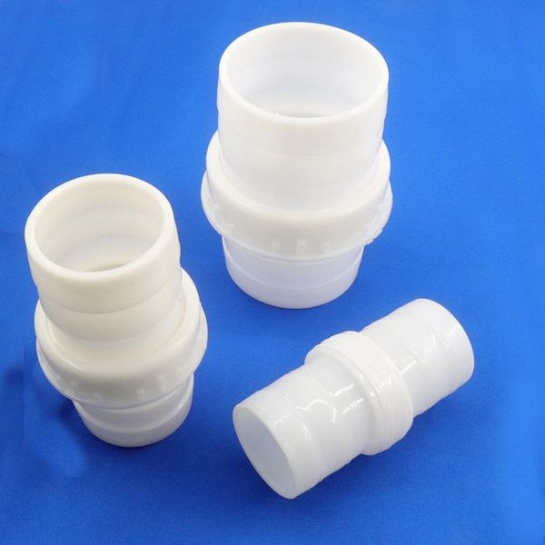 

watering equipments 1pcs 50~100mm barb to 2"~4" thread abs plastic disassembly type quick connectors water pipe fittings aquarium